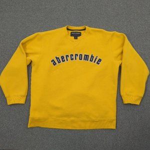 Abercrombie & Fitch Mustard Sweatshirt (Vintage)